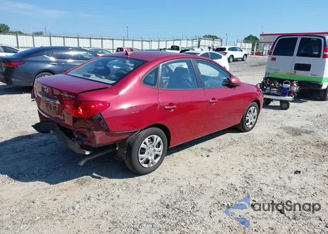 2010 Hyundai Elantra Gls из США, поврежденный, VIN KMHDU4AD5AU168575